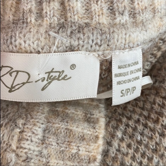 NWT RD Style Came Sweater - Picture 5 of 5